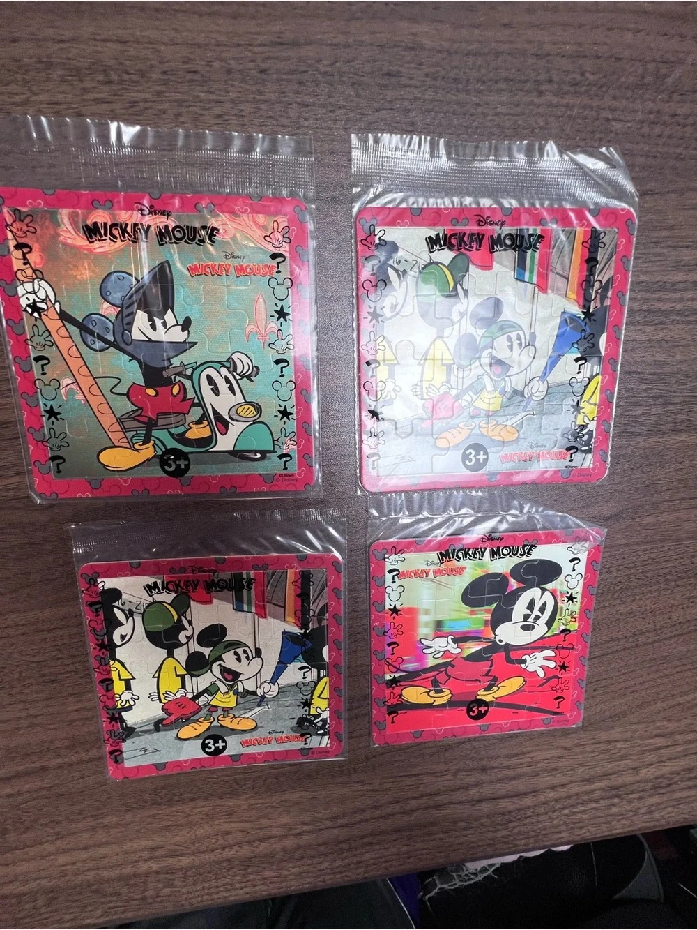 Mickey Mouse - Subway Bags and Mini Puzzles